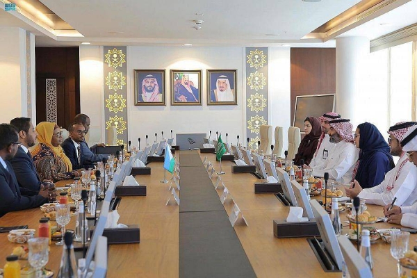 The Saudi Minister of Communications and Information Technology, Eng. Abdullah Al-Sawaha, met here on Thursday with the Djibouti’s Minister of State in charge of Digital Economy and Innovation Maryam Hamdo Ali.