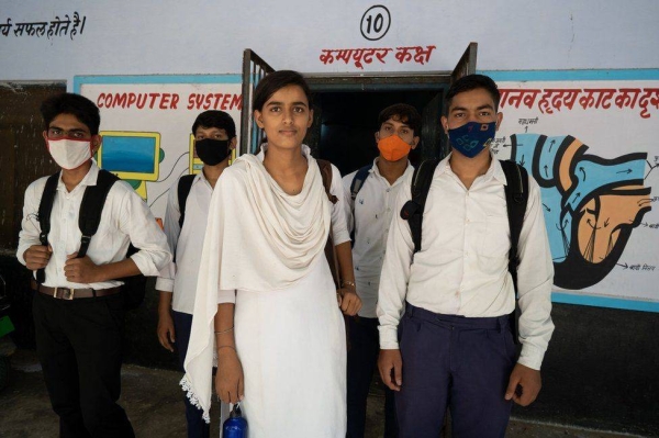 Meenakshi is the only girl in her school's first Class 11 science batch.
