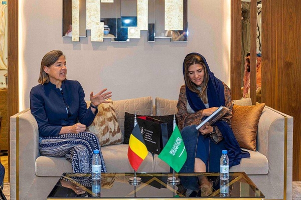 The CEO of the Culinary Arts Commission, Mayada Badr, received here on Tuesday the Belgium's Ambassador to Saudi Arabia Dominique Mineur.
