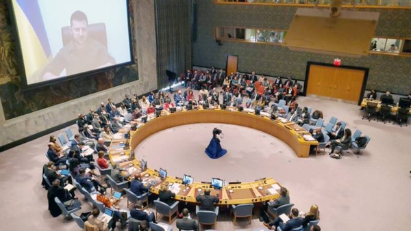 Ukrainian President Volodymyr Zelenskyy spoke to the UN Security Council for the first time on Tuesday at a meeting that focused on what appears to be deliberate killings of civilians in Ukraine by Russian troops.