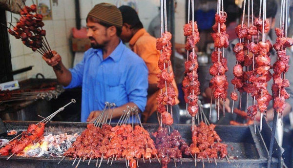 The majority of Indians are meat-eaters. Research shows that only about 20% of Indians are actually vegetarian.
