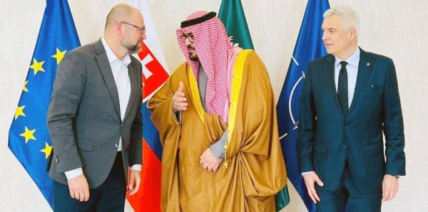 Prime Minister of the Republic of Slovakia Eduard Heger received here Wednesday the Minister of Economy and Planning Faisal Bin Fadel Al-Ibrahim.