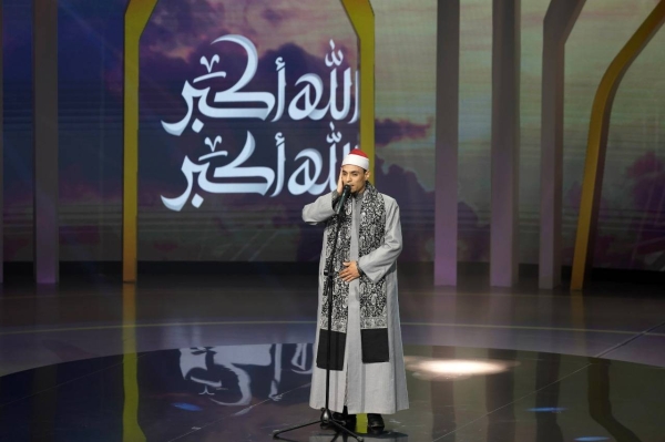 Saudi muezzins Ibrahim Al-Zahrani and Anas Al-Rahili reached the semi-finals in the call to prayer segment of the competition.