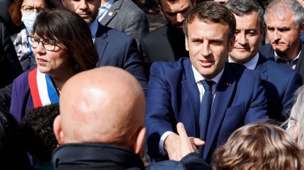 Emmanuel Macron's first trip after the initial round was to Denain.