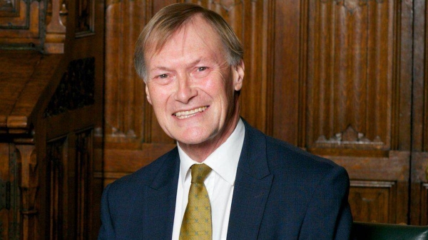 Sir David Amess was fatally stabbed during a constituency surgery in October.