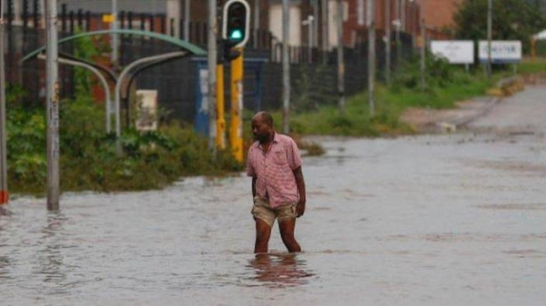 Many Durban streets remain underwater.
