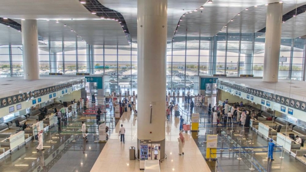 A view of King Khalid International Airport in Riyadh.