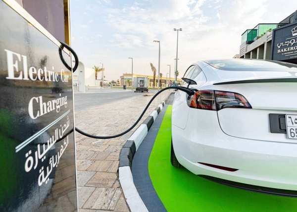 First electric car 2024 charging station