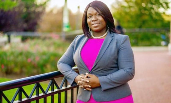 Lourena Gboeah, a former refugee from Liberia and Board chairperson of the Refugee Congress, pictured at her home in Delaware, USA. — courtesy UNHCR/Ashley Le