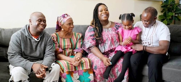 Lourena Gboeah, a former refugee from Liberia and Board chairperson of the Refugee Congress, pictured at her home in Delaware, USA. — courtesy UNHCR/Ashley Le