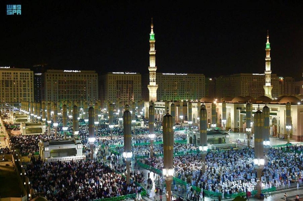 Prophet's Mosque witnesses 14 million worshipers since the beginning of Ramadan