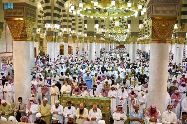 Prophet's Mosque witnesses 14 million worshipers since the beginning of Ramadan
