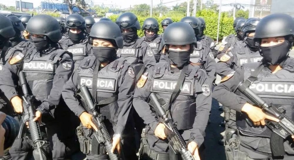 El Salvador police is geared to push in tough measures, and El Salvador's defense minister has praised the extension by Congress of emergency measures which he says are having a 