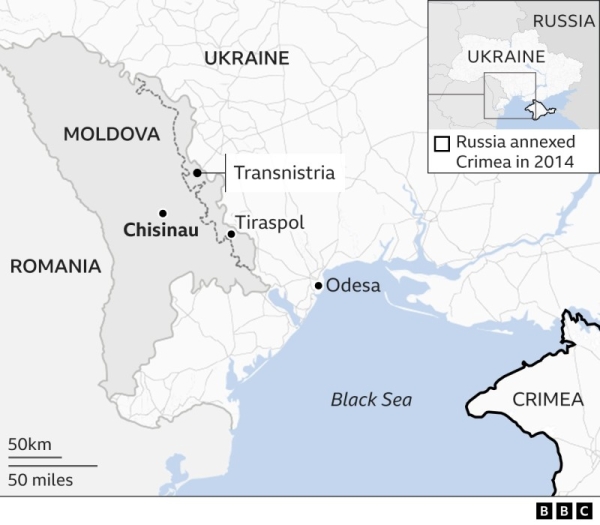 Transnistria and Ukraine conflict: Is war spreading?