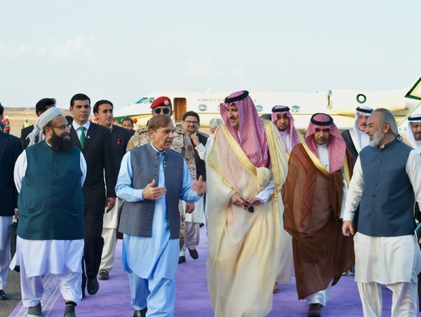 The Pakistani Prime Minister Shebaz Sherif has arrived on Thursday in Madinah on a three-day official visit to Saudi Arabia.