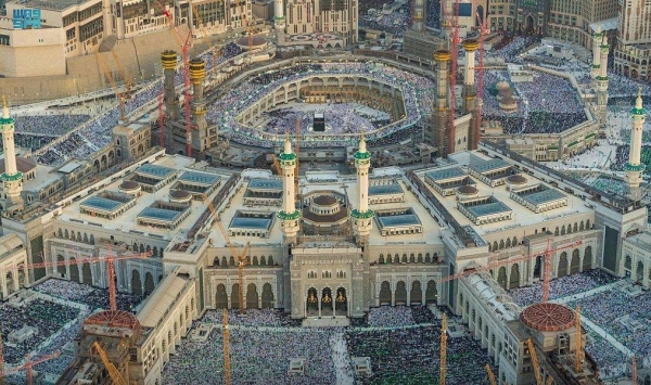 The number of worshipers in the third Saudi expansion of the Grand Holy Mosque has reached nearly 19 million during the holy month of Ramadan.