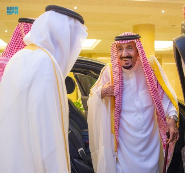 The Custodian of the Two Holy Mosques King Salman arrived on Friday's evening in Makkah coming from Jeddah to spend the last days of Ramadan in the holy city.