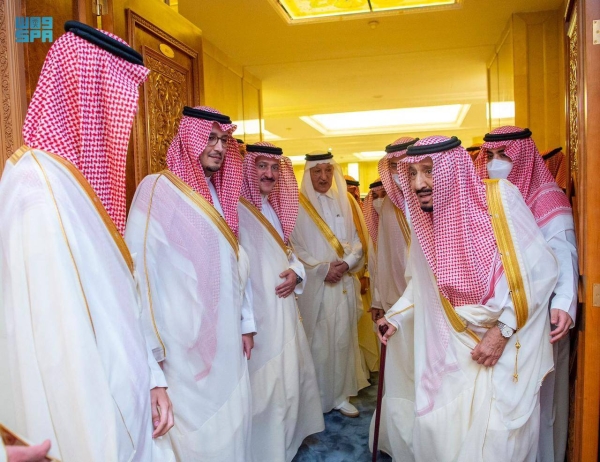 The Custodian of the Two Holy Mosques King Salman arrived on Friday's evening in Makkah coming from Jeddah to spend the last days of Ramadan in the holy city.