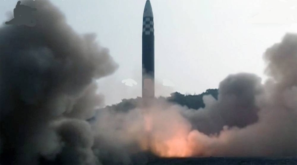 North Korea fired a ballistic missile into the waters off its east coast on Wednesday, Japan and South Korea have reported.