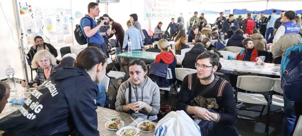 Civilians evacuated from the Azovstal steel plant in Mariupol reach safety in Zaporizhzhia. — courtesy UNOCHA/Kateryna Klochko