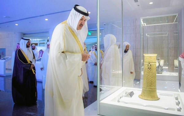 Madinah Region Governor Prince Faisal Bn Salman has inaugurated the Exhibition of the Prophet’s Holy Mosque Architecture on Thursday.