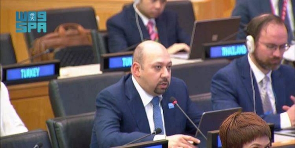 KACST President Dr. Munir bin Mahmoud El-Desouki represented the Kingdom at the UN's SIT Forum.