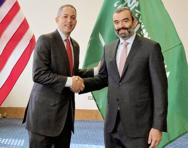 Minister of Communications and Information Technology of Eng. Abdullah Al-Swaha and US Deputy Secretary of Commerce Don Graves meet on Tuesday in Washington.