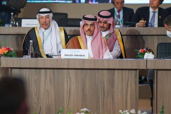 Prince Faisal headed the Saudi delegation at the ministerial meeting of the international coalition against the terrorist organization of Daesh, which was held in Morocco on Wednesday.