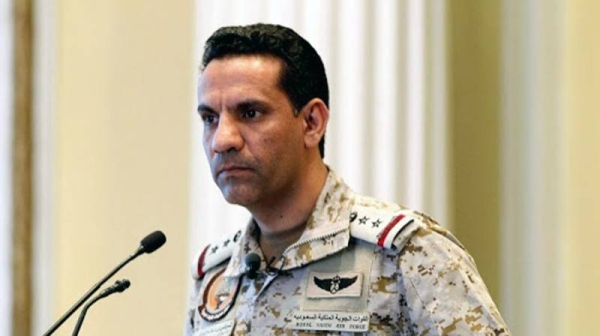 Coalition Spokesperson Brig. Gen. Turki Al-Maliki.