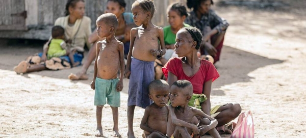 A family in Southern Madagascar suffering from malnutrition. — courtesy WFP/Tsiory Andriantsoarana