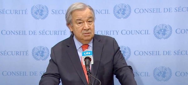 UN Secretary-General António Guterres.