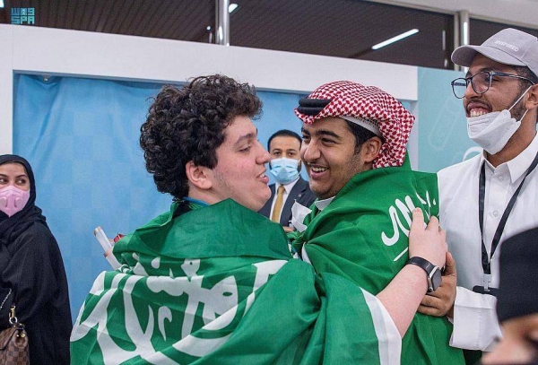 ISEF 2022: Saudi winners accorded a rousing welcome at Riyadh airport