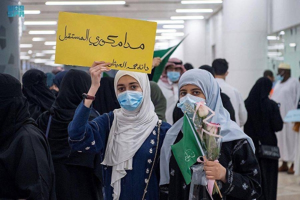 ISEF 2022: Saudi winners accorded a rousing welcome at Riyadh airport