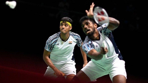 India men's badminton team celebrated their historic win at the Thomas Cup.
