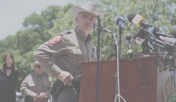 Texas Ranger Victor Escalon gave a news conference on Thursday.