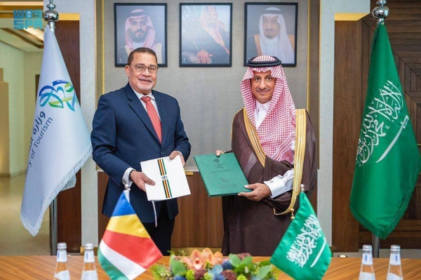 Saudi Arabia, Seychelles sign tourism deal