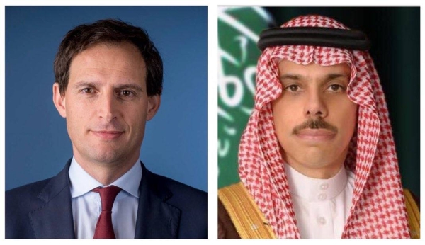 Wopke Hoekstra.and Prince Faisal bin Farhan bin Abdullah