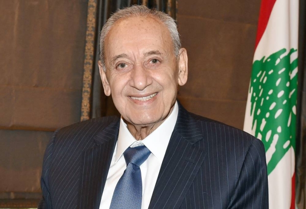 Lebanese parliament speaker Nabih Berri was elected as chairman of the assembly on Tuesday to serve for the seventh four-year term in the top post of legislative body.