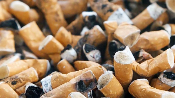 Cigarette butts are a major source of plastic pollution. — courtesy Pexels