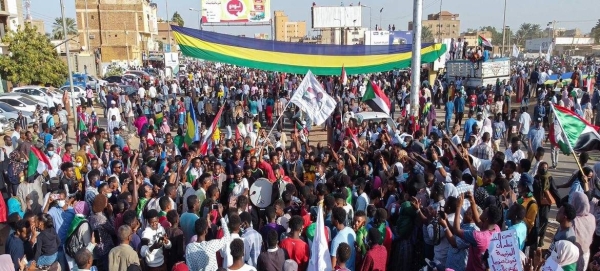 Protests continue in Sudan against military rule.