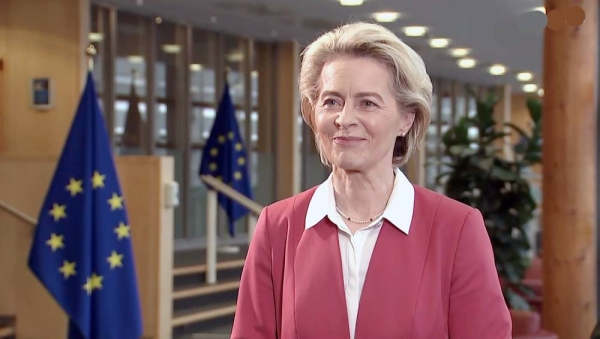 Ursula von der Leyen, seen in this file photo, has defended her controversial decision to approve Poland's €35-billion recovery plan, arguing the judicial reforms that Brussels has imposed serve as 