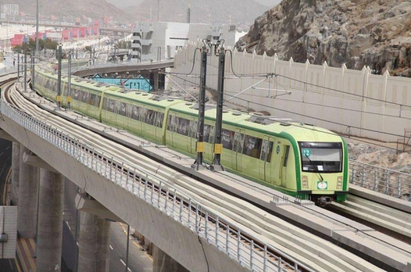 The trial run of the Al Mashaer train in the holy sites has started in preparation to receive and transport pilgrims of the Hajj 2022-1443.