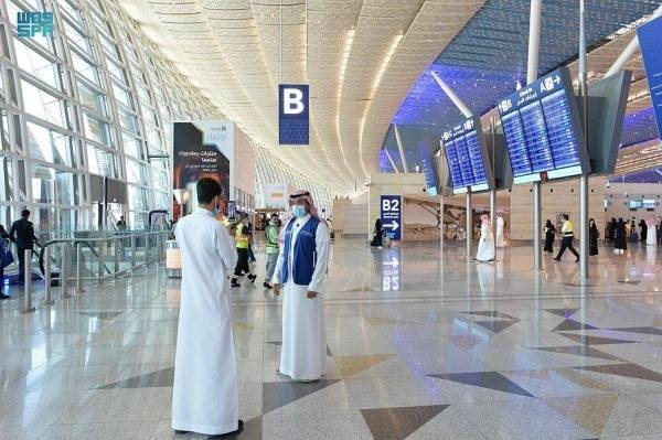 The new e-service is available at four Saudi aiports.