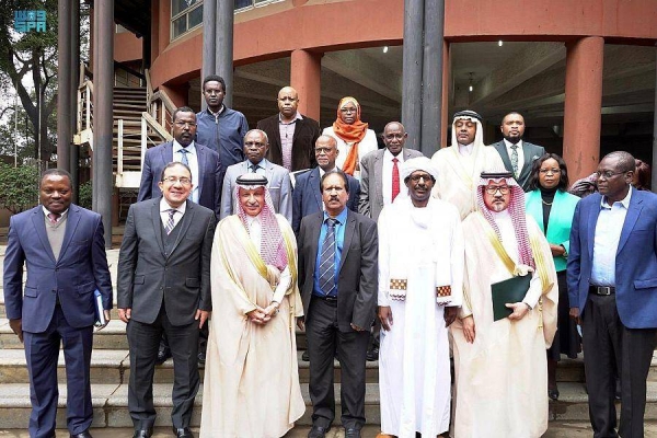 Advisor at the Saudi Royal Court Ahmed bin Abdulaziz Qattan visits the COMESA headquarters in Lusaka, Zambia.