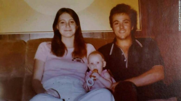 The bodies of Tina Gail Linn Clouse, left, and Harold Dean Clouse Jr., right, were discovered in 1981. But the whereabouts of their infant daughter Holly, center, have been unknown until now.