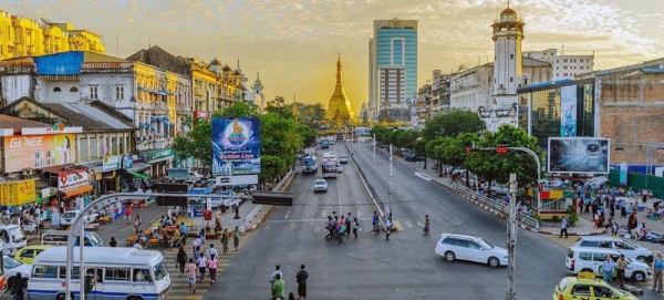 Dusk approaches in Yangon, the commercial hub of Myanmar (file photo). — courtesy Unsplash/Alexander Schimmeck