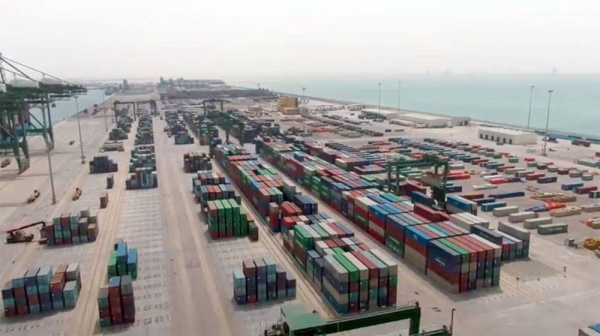 The Saudi ports’ container throughput volumes reached 600,107 TEU, which is a 1.38% increase compared to numbers recorded in May 2021. 