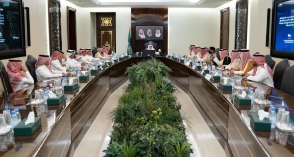 A review meeting chaired by Prince Khaled Al-Faisal, emir of Makkah and advisor to Custodian of the Two Holy Mosques.