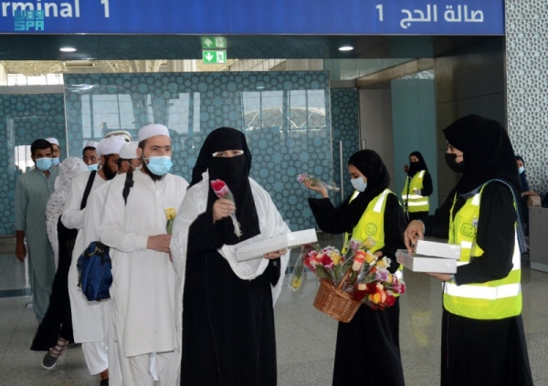 More than 100,000 pilgrims from various parts of the world arrived in Saudi Arabia to perform the upcoming annual pilgrimage of Hajj.