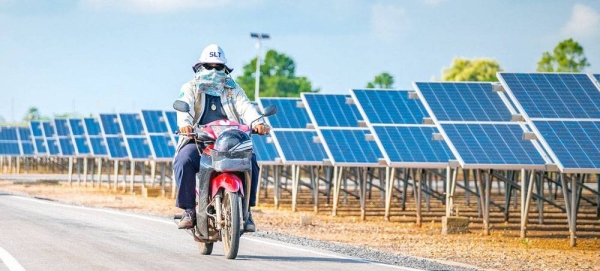 A solar panel farm in Chaiyabhum Province in Thailand. . — courtesy ADB/Zen Nuntawinyu